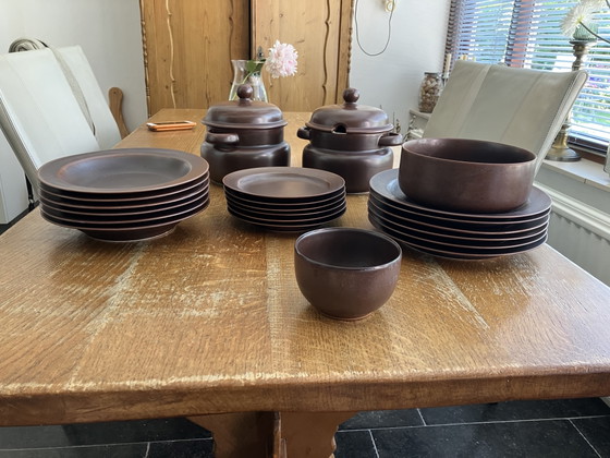 Image 1 of Arzberg brown dinnerware
