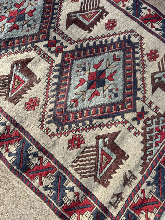 Image 1 of Antiek Kazak-tapijt