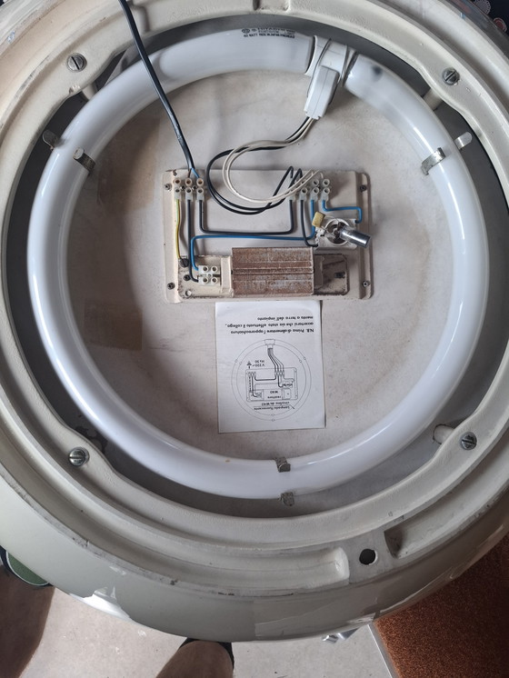 Image 1 of Vintage italiaanse spiegel met verlichting