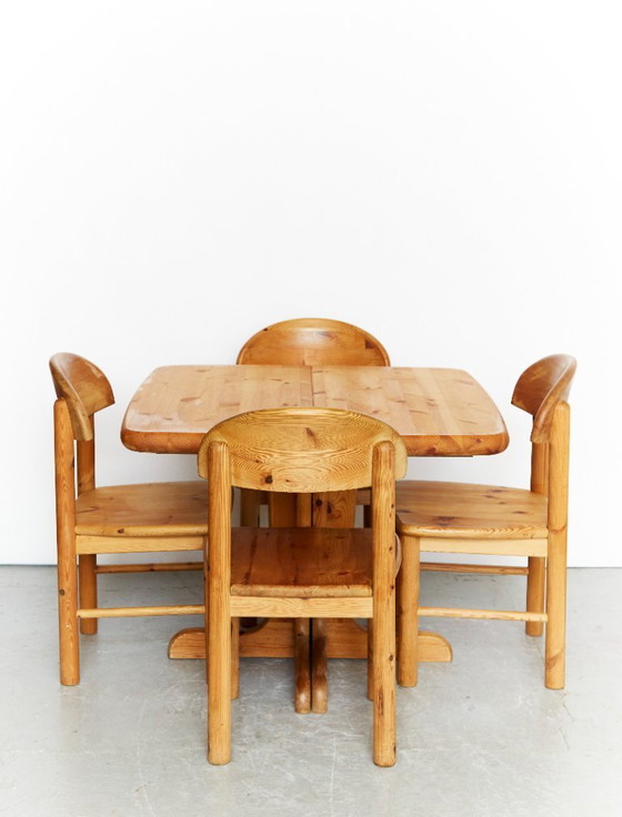 Image 1 of Esszimmerset von Rainer Daumiller für Hirtshals Sawmill, 1970er, 9er Set