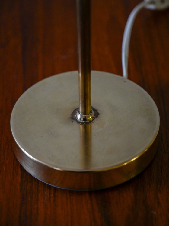 Image 1 of Paar Scandinavische koperen nachtlampjes