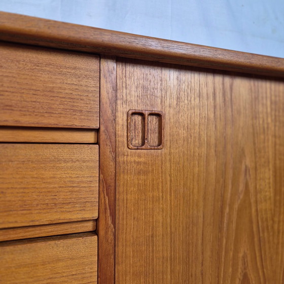 Image 1 of Vintage jaren 60 teak scandinavisch sideboard tv meubel