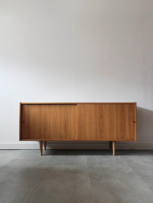Dänisches Vintage-Sideboard aus Eiche