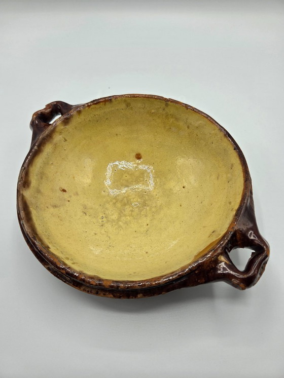 Image 1 of 2 platos antiguos de barro