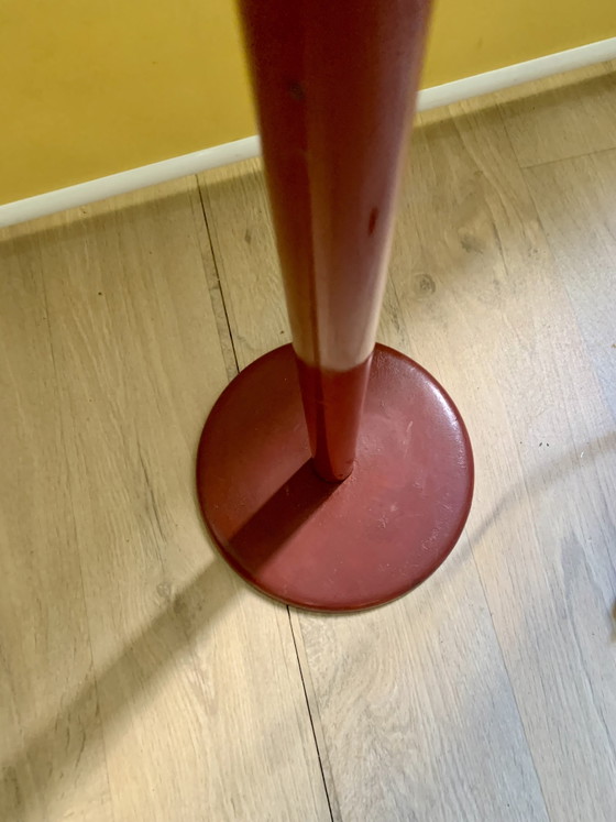 Groot, zeldzaam model in bordeauxrood - ALDA Type 1 - Zweden, jaren 70 – Vloerlampen, Metal, Rubber (photo 9 of 15)