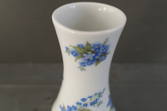 Image 1 of Vintage Royal Schwabap Vase Forget-Me-Nots
