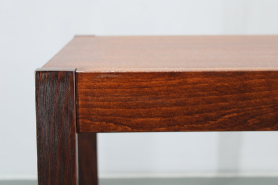 Image 1 of 1960s Set of Two Square Side/Coffee Wooden Tables, Denmark