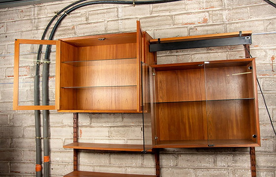 Image 1 of Une étagère modulable Danoise en teck par Poul Cadovius pour Cado 1960.