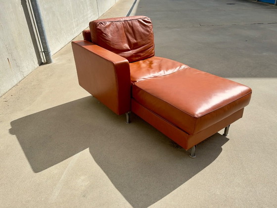 Poltrona Frau Chaise Longue Cognac Leer Italiaans Design – Fauteuils, Leather (photo 3 of 14)