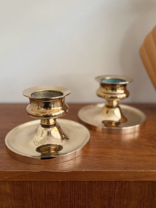 Set di candelieri vintage di design svedese