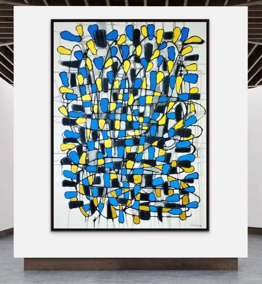 Natia Antadze Abstract Composition XXL