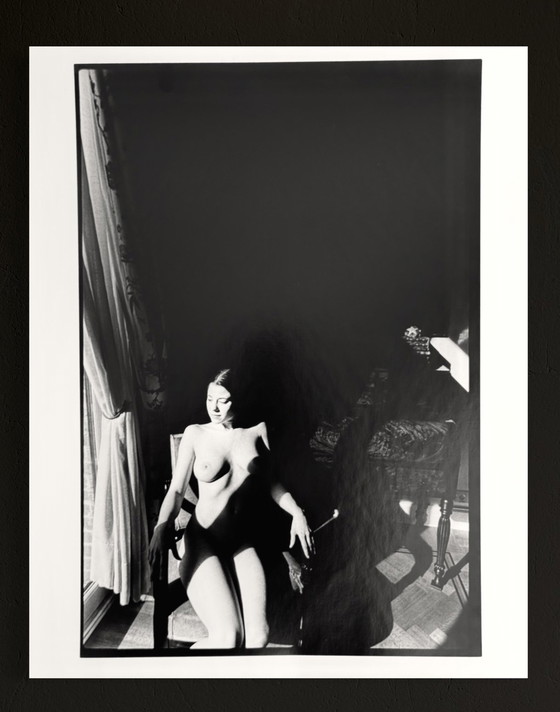 Image 1 of Michel Pinel ( 1949 ) Grande photographie 50cm x 40cm / Modèle dans la mi-ombre / édition 3/15