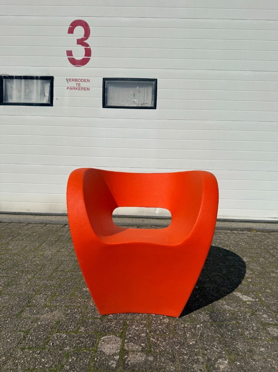 Image 1 of Chaise de jardin Moroso Little Albert orange/rouge (8x)