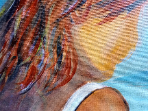 "Stealth", 60 x 80 cm – schilderijen tekeningen, Canvas (photo 2 of 6)