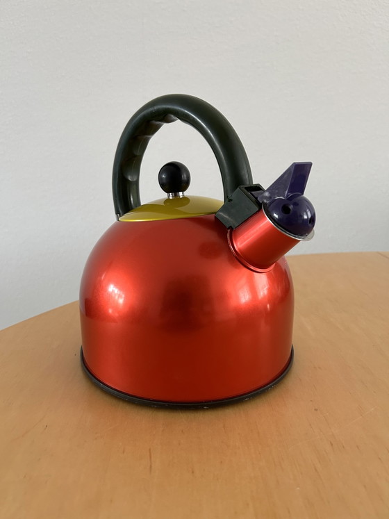 Image 1 of Memphis whistling kettle CookVessel Japan