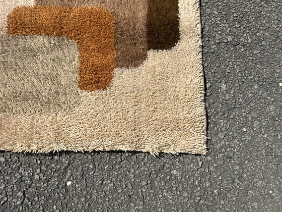 Image 1 of Vintage space age/pop art rug