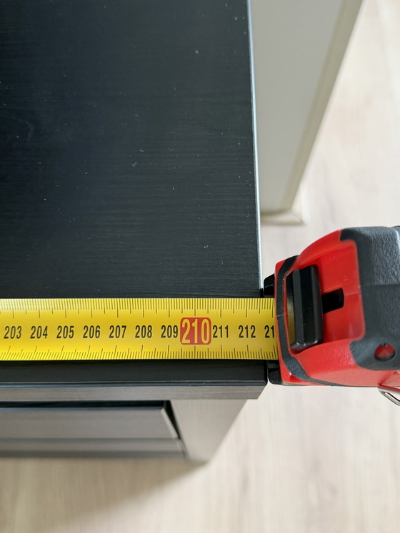 Mooi houten dressoir in zwart met nerf – Lamulux, Wood (photo 8 of 15)