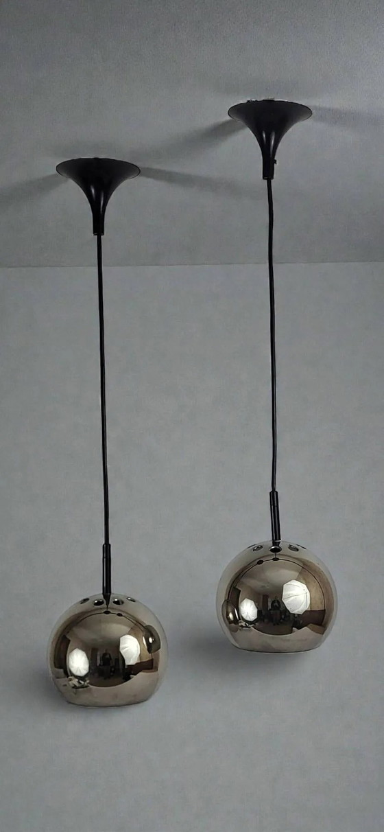 Lampada a sospensione Eyeball Lita 1970 – Lampade a sospensione, Metal (photo 7 of 7)