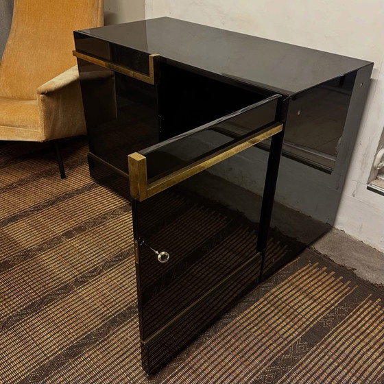 Cabinet binomio par Dimoremilano, 2016, Buffet bas, Bois, Noir (photo 8 sur 12)