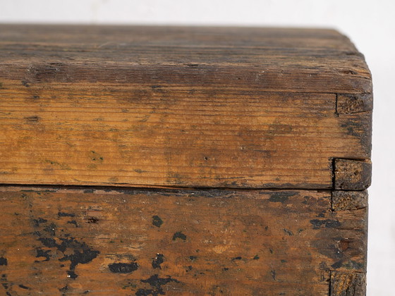 Small antique metal frame chest (c.1900) #3 – Chest of drawers, Rustic (photo 19 of 34)