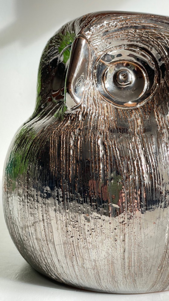 Image 1 of Gufo in ceramica di Aldo LONDI