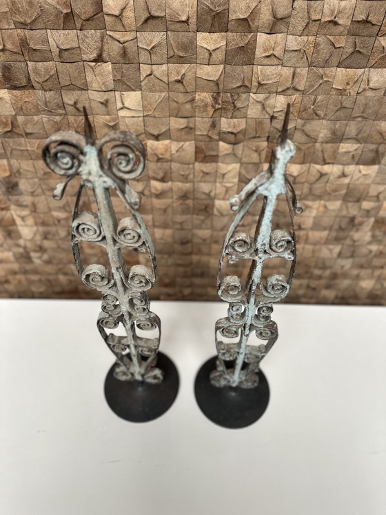 Portavelas de Hierro Forjado – Iron (photo 2 of 5)