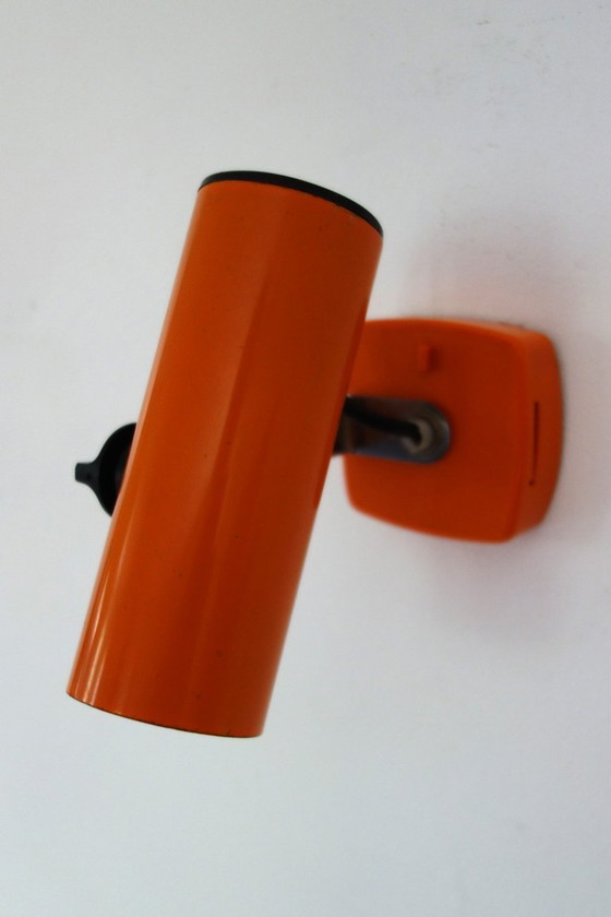 Image 1 of Targetti Orange Wandstrahler, 1970er Jahre