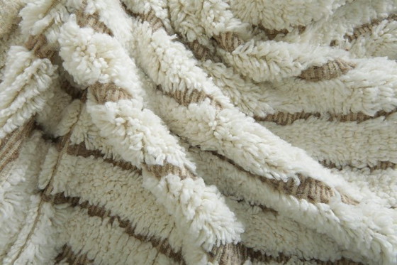 Image 1 of Handwoven white Berber rug, size 150/250 cm