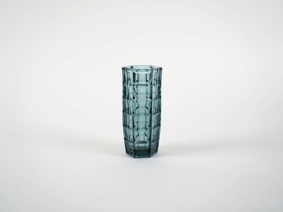 Image 1 of Glass vase, Polish design, 1971, designer: Bogdan Kupczyk