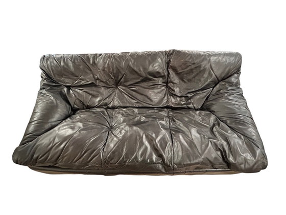 Image 1 of Sofá de piel Cinna 1970