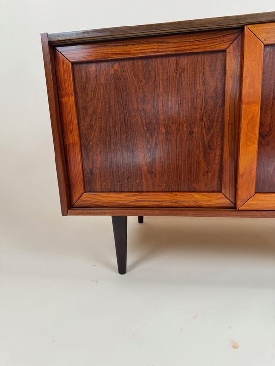 Image 1 of Rosewood Sliding Door Cabinet by Faarup Møbelfabrik – Refined Danish Elegance
