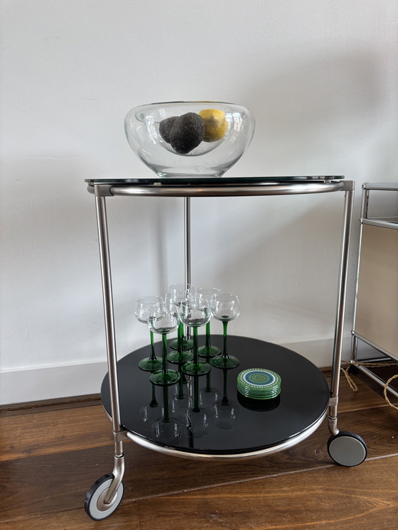 Image 1 of Vintage Ikea Strind zwart 90s