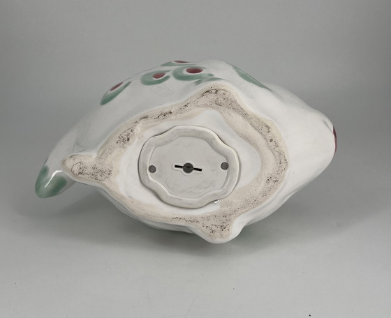 Image 1 of Vintage Gmundner Keramik Fish – Large Hand-Painted Money Box (19 cm)