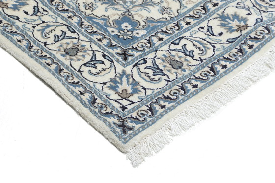 Image 1 of Original Handgeknüpfter Perserteppich Nain Kashmari 242 X 170 Cm Top Zustand