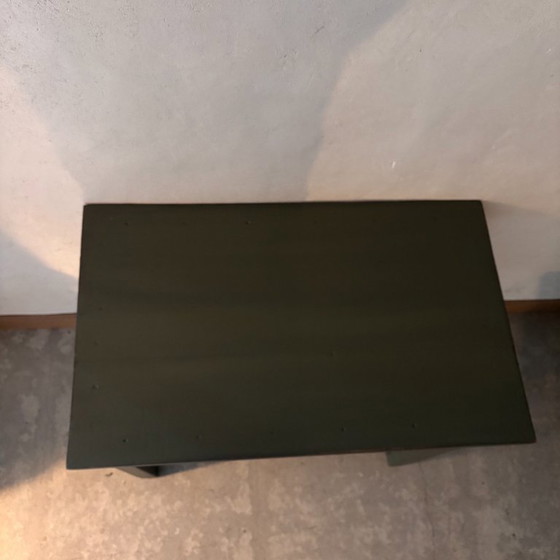 Image 1 of Green side table