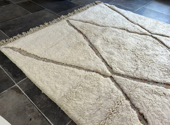 Image 1 of Beni Ouarain Rug 316x222cm Pure new wool