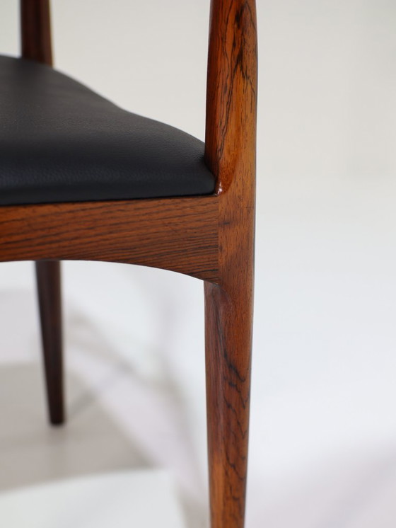 Image 1 of 6x Johannes Andersen 94 Esszimmerstühle aus Palisander