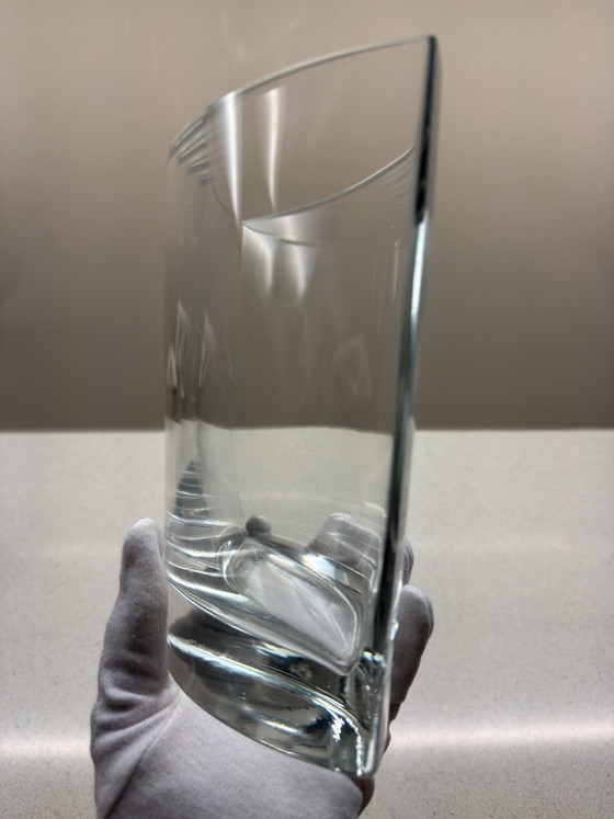 Image 1 of Heavy Krosno vase, 18cm height