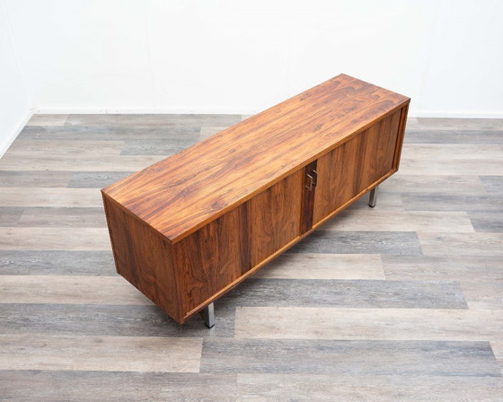 Image 1 of 1970s sideboard with sliding doors