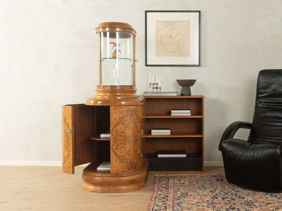 Image 1 of Vintage Art Deco vitrinekast uit de jaren 1930