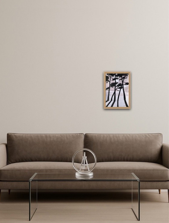 Image 1 of Encre de Chine sur papier blanc Format 30x21cm. 