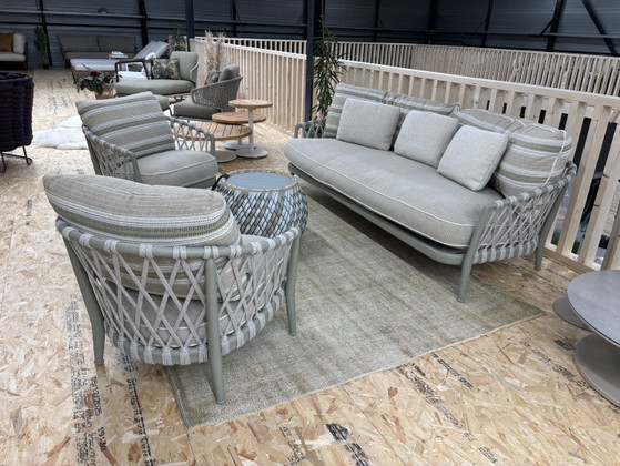 Image 1 of Ensemble lounge B&B Italia « Erica » canapé + 2 fauteuils, modèle showroom 2025