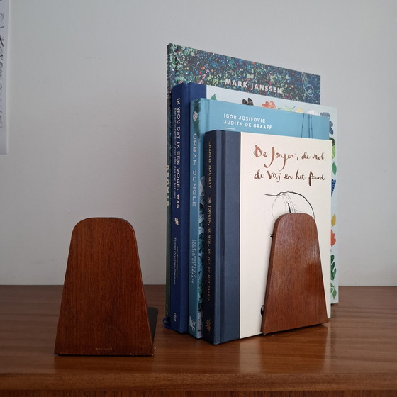 Image 1 of Bookends Teak Kai Kristiansen