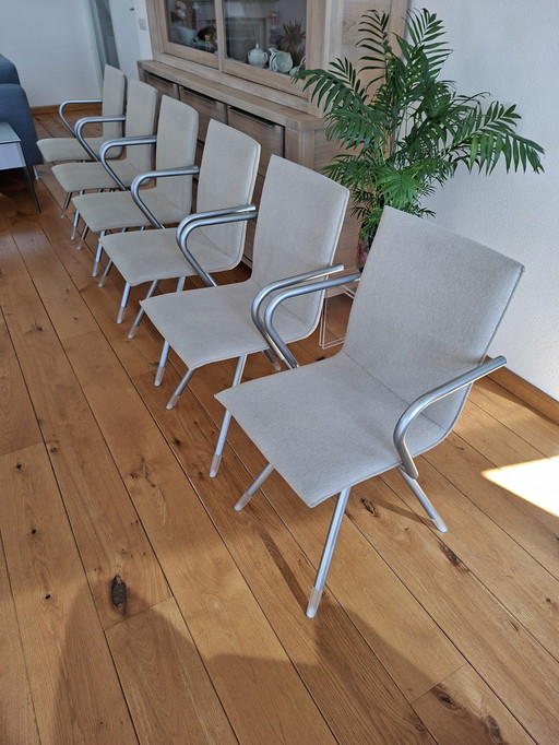 6 Arco Mikado stoelen