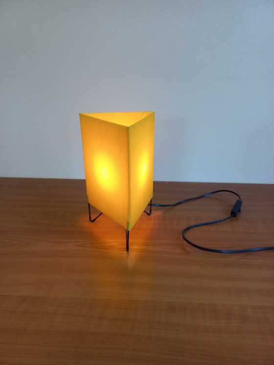Image 1 of Vintage IKEA gele statieflamp, jaren 80/1980
