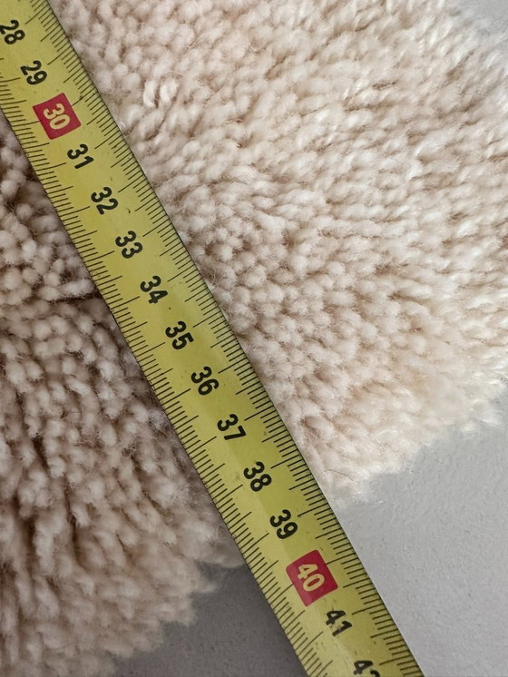 Image 1 of 1x Vintage wollen wandkleed – unieke retro eyecatcher (39 x 60 cm)