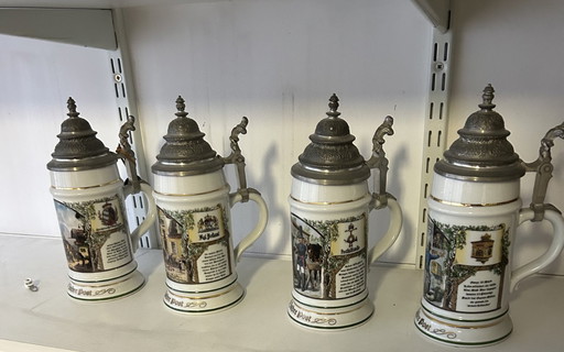 Boccali da birra tedeschi per l'anniversario 500 Jahre Post (edizione limitata)