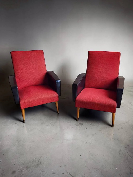 Poltrone vintage degli anni '60 – Wood, Brass (photo 8 of 14)