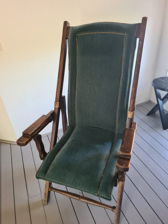 Image 1 of Silla antigua de sentado a reclinado