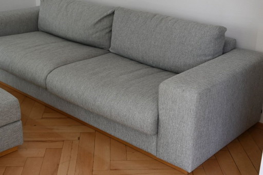 Canapé et pouf Bolia Sepia | Excellent état